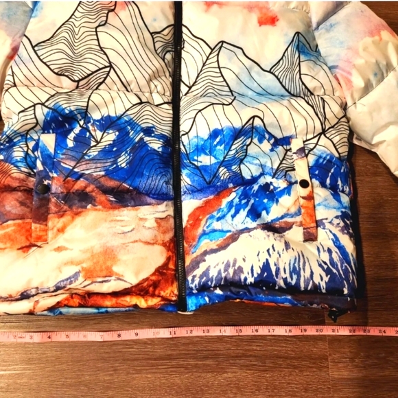 Tango Hotel Artistic Mountains Jacket  Size S Limited Edition Unisex Brand new - Picture 6 of 9